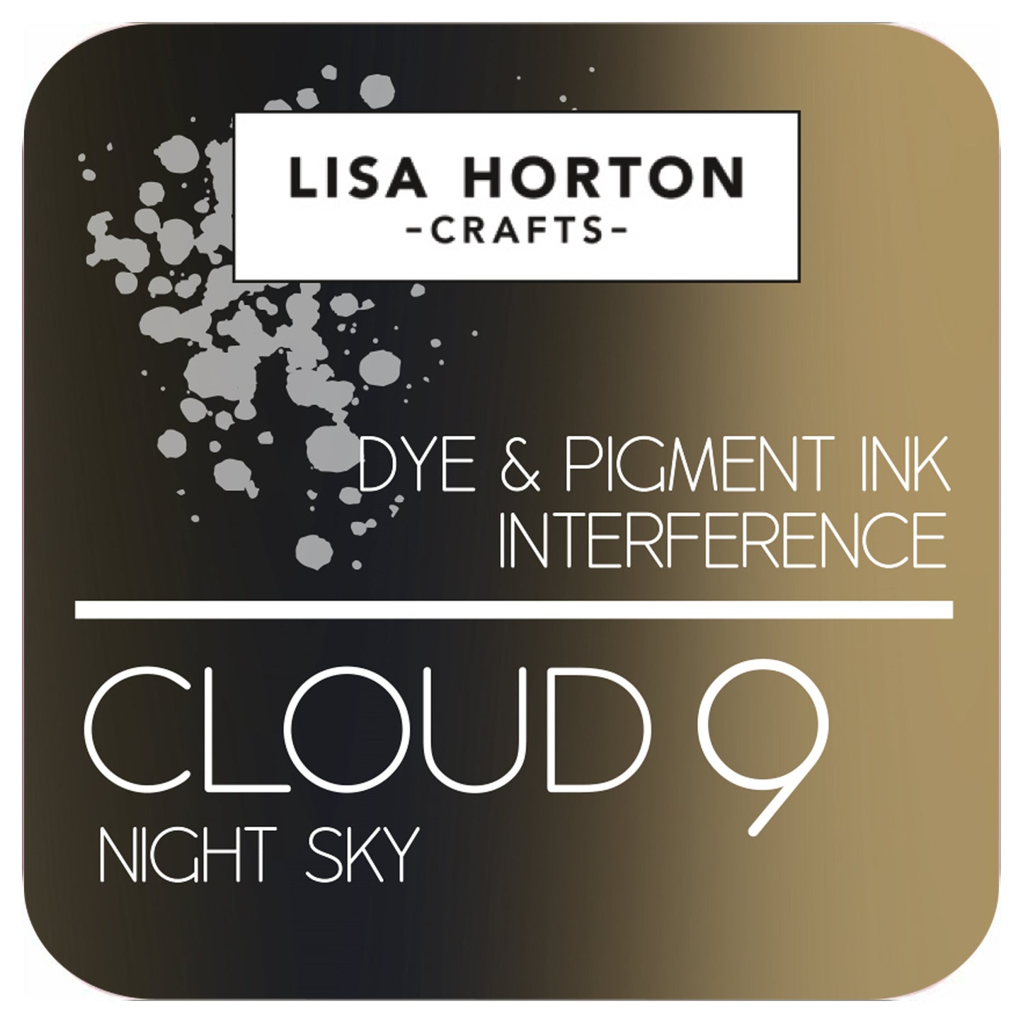 Lisa Horton Crafts Cloud 9 Interference Ink Pad-Night Sky