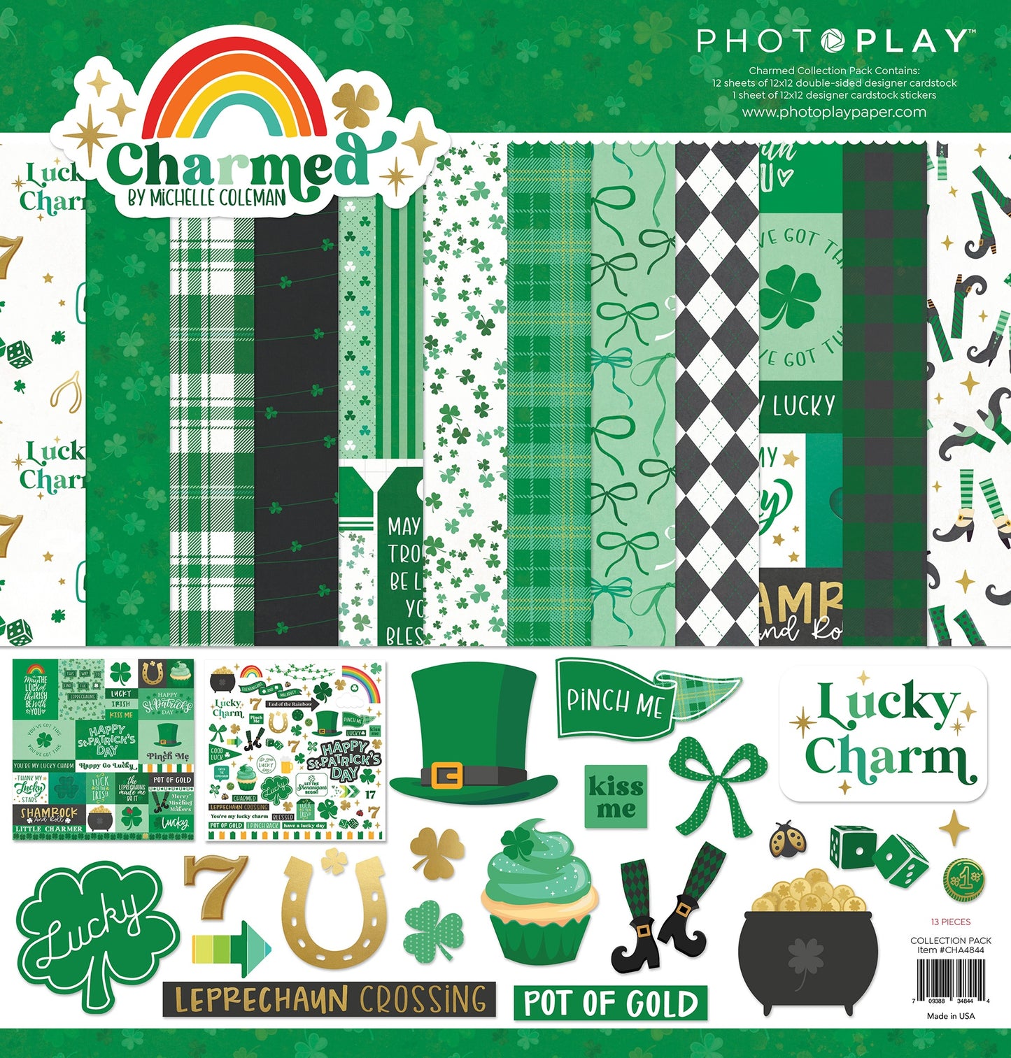 PhotoPlay Collection Pack 12"X12"-Charmed