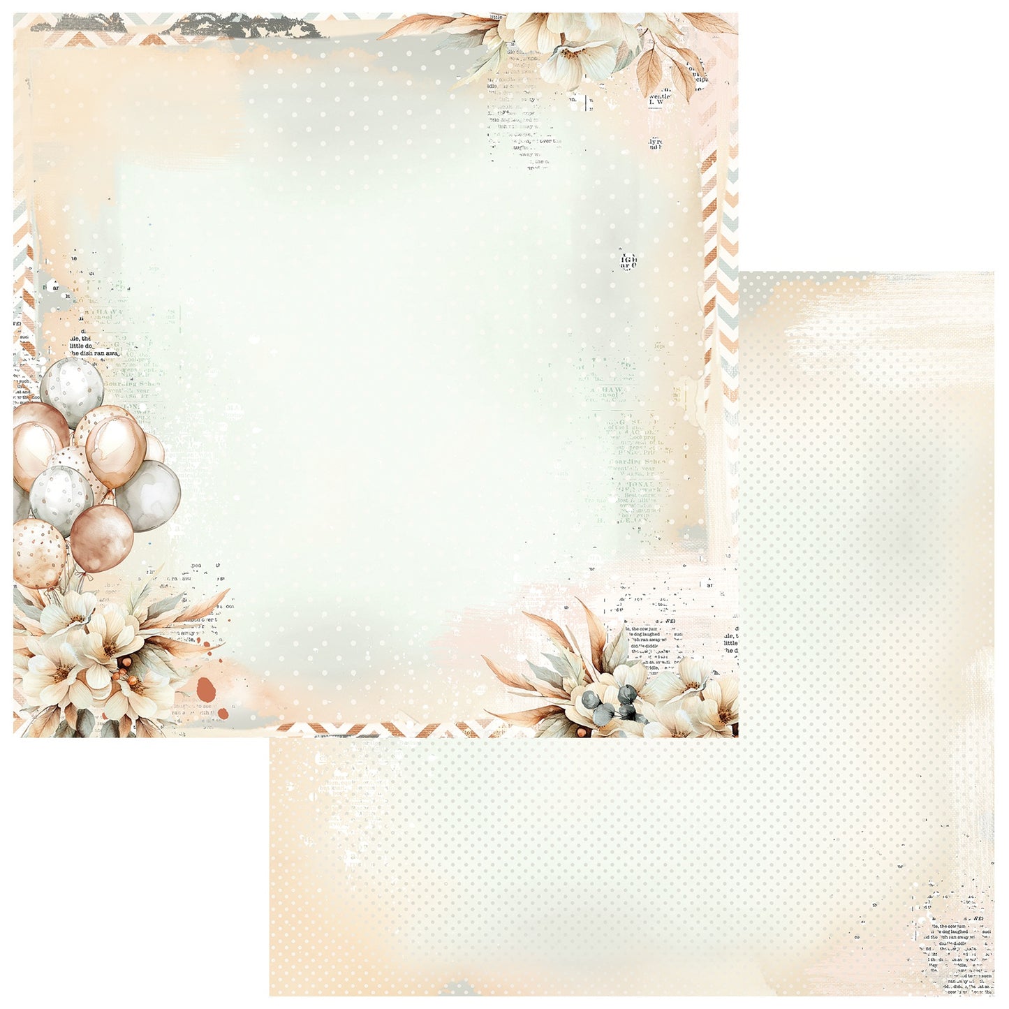 Little Celebrations Double-Sided Cardstock 12"X12"-Select Style