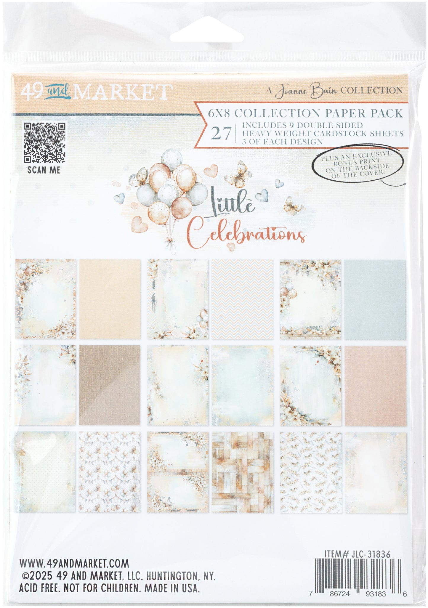 49 And Market Collection Pack 6"X8"-Little Celebrations