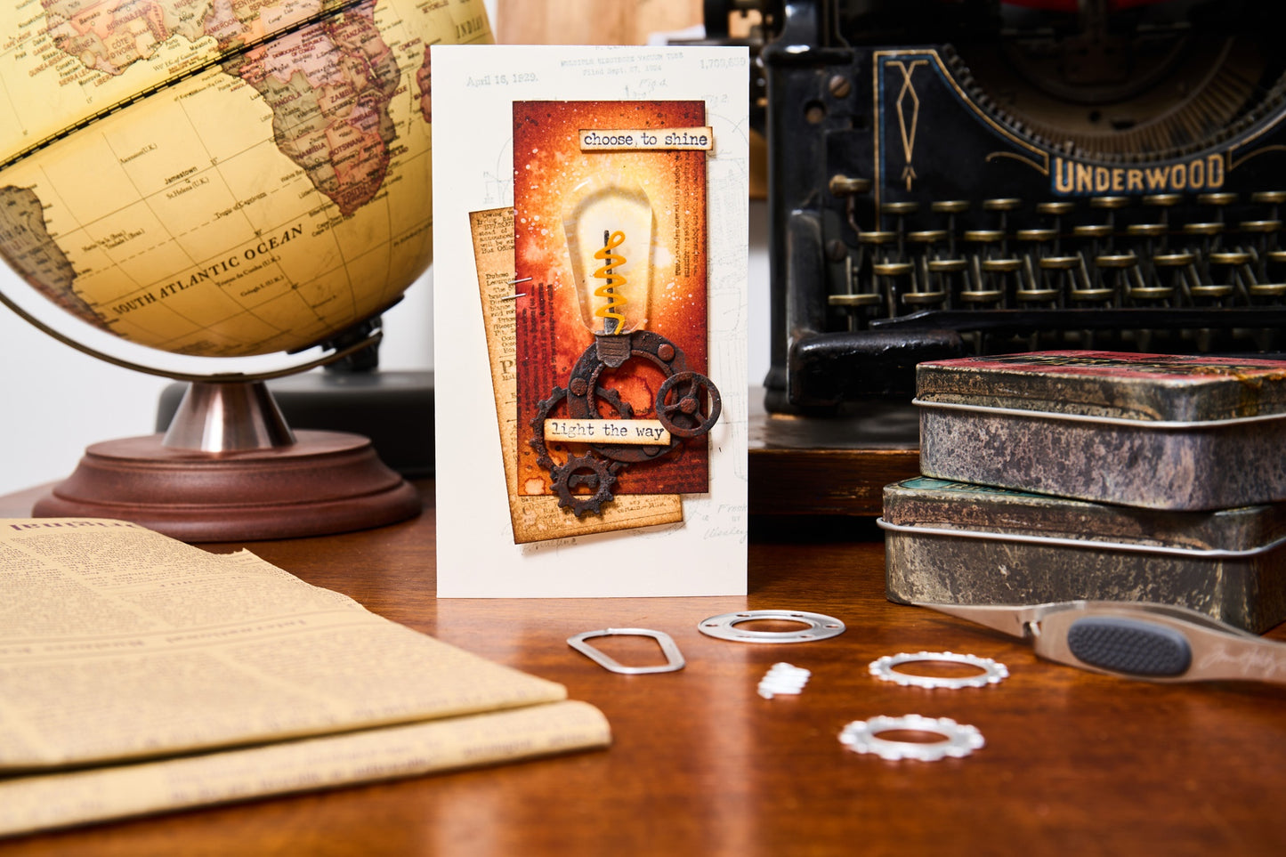 Sizzix Thinlits Die Set 37/Pkg by Tim Holtz-Vault Industrial