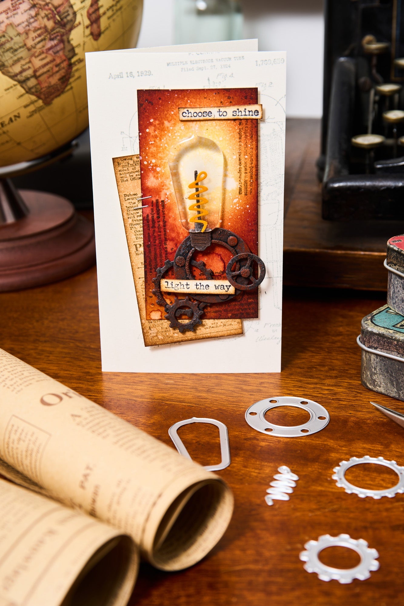 Sizzix Thinlits Die Set 37/Pkg by Tim Holtz-Vault Industrial