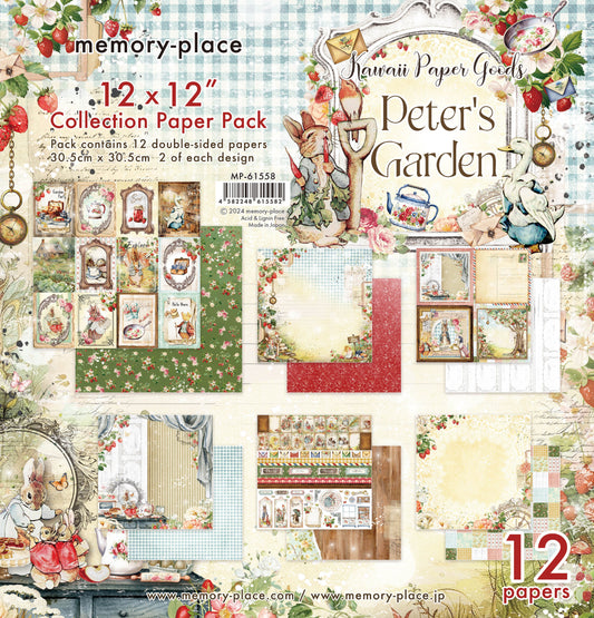Memory Place Collection Pack 12"X12"-Peter's Garden