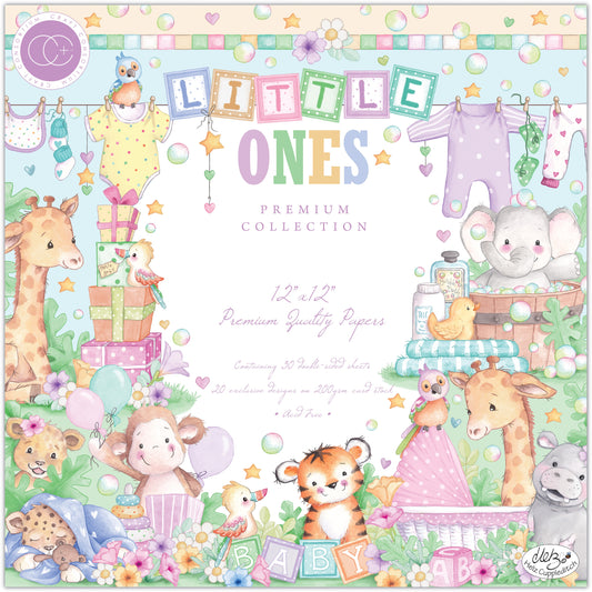 Craft Consortium Double-Sided Paper Pad 12"X12" 30/Pkg-Little Ones