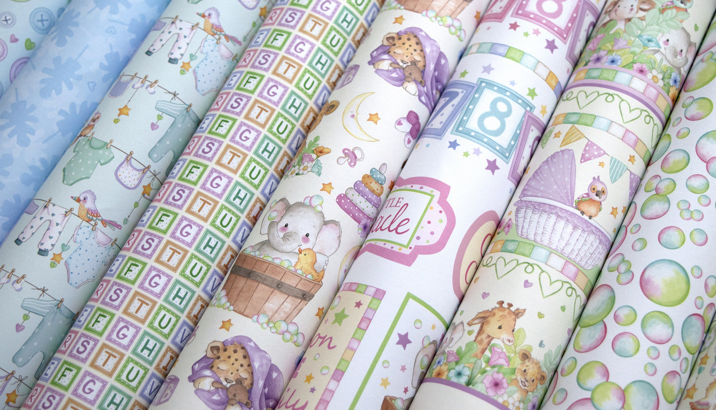 Craft Consortium Double-Sided Paper Pad 6"X6" 40/Pkg-Little Ones, 20 Designs