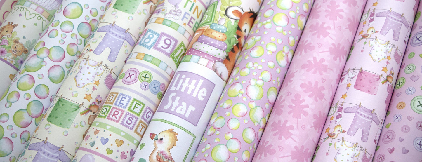 Craft Consortium Double-Sided Paper Pad 6"X6" 40/Pkg-Little Ones, 20 Designs