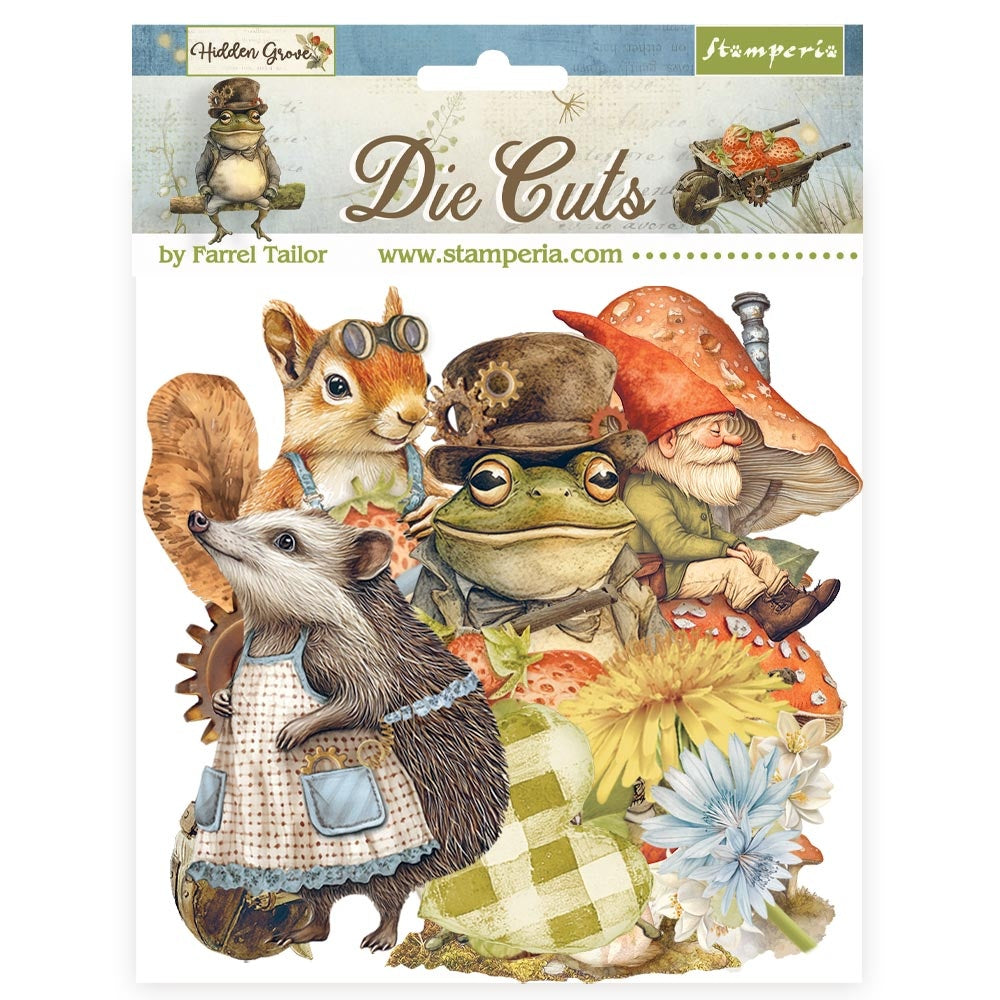Stamperia Die-Cuts-Hidden Grove