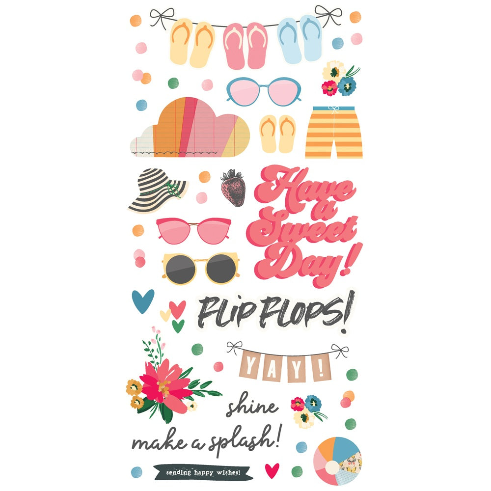 Simple Stories Simple Cards Card Kit-Sunny Days