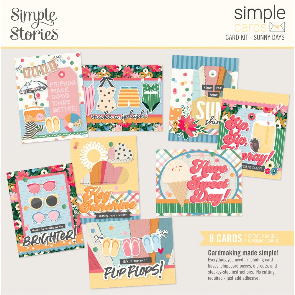 Simple Stories Simple Cards Card Kit-Sunny Days