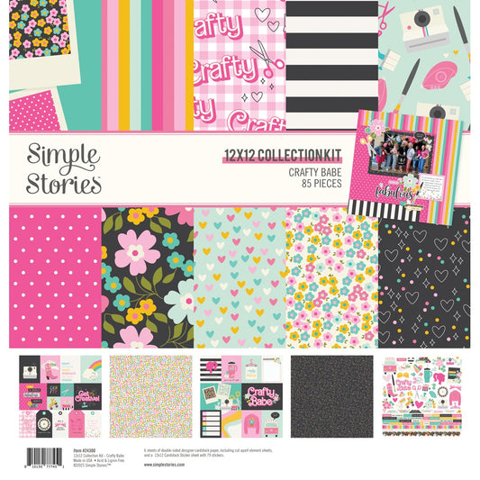 Simple Stories Collection Kit 12"X12"-Crafty Babe
