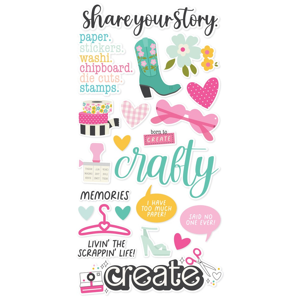 Crafty Baby Foam Stickers-38/Pkg