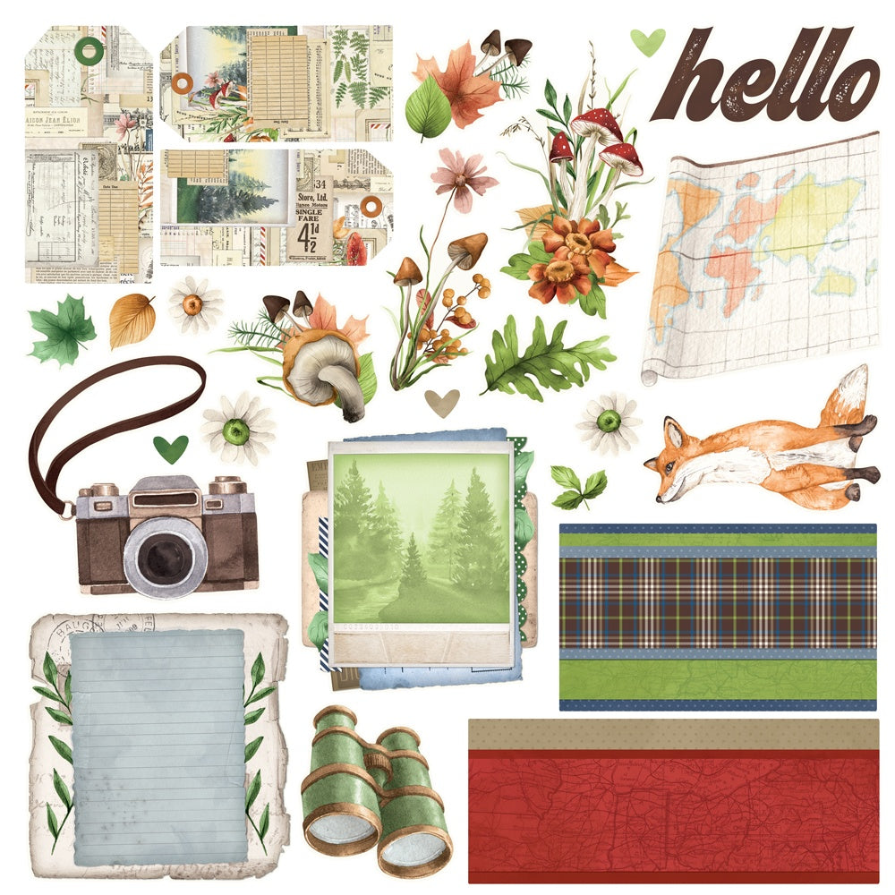 Simple Stories Simple Cards Card Kit-Simple Vintage Woodlands