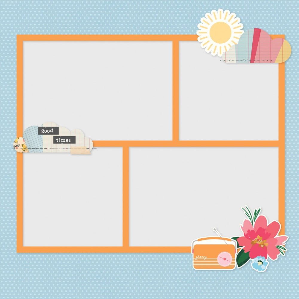 Simple Stories Simple Page Pieces-Sunny Days