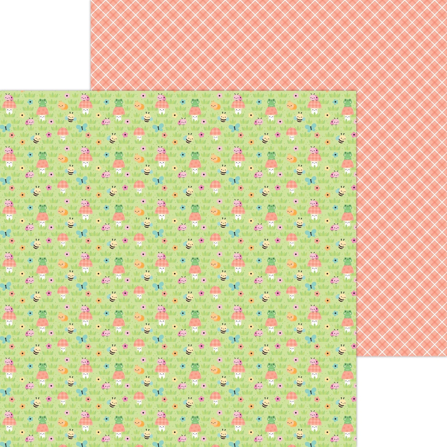 Butterfly Kisses Double-Sided Cardstock 12"X12"- Select Style