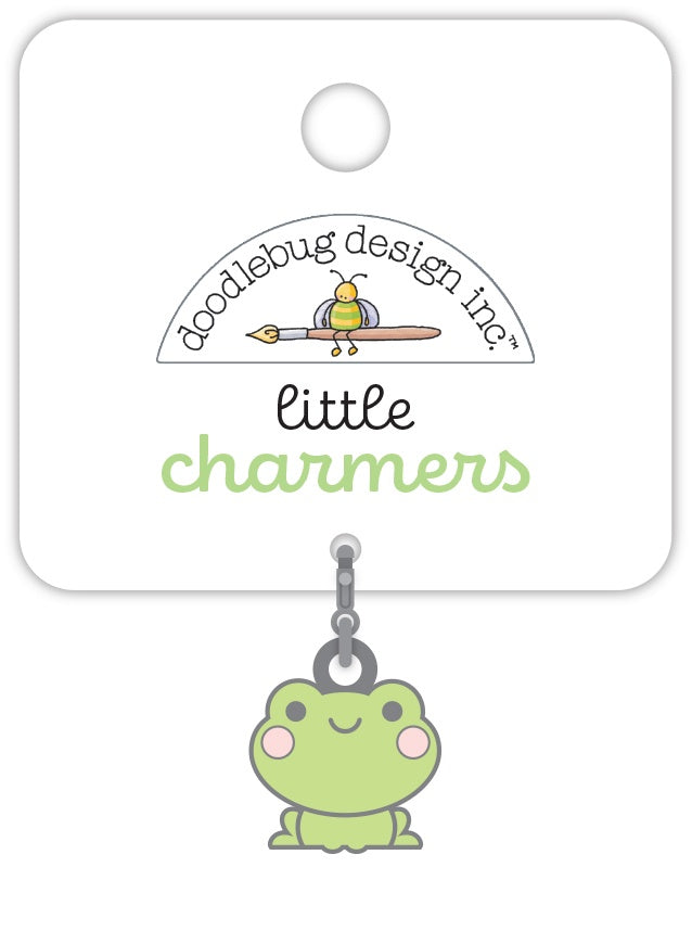 Doodlebug Little Charmers-Froggy, Butterfly Kisses