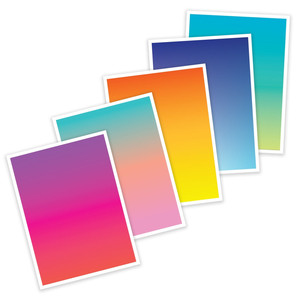 Hero Arts Hero Transfers Set 6"X8"-Floral Rainbow