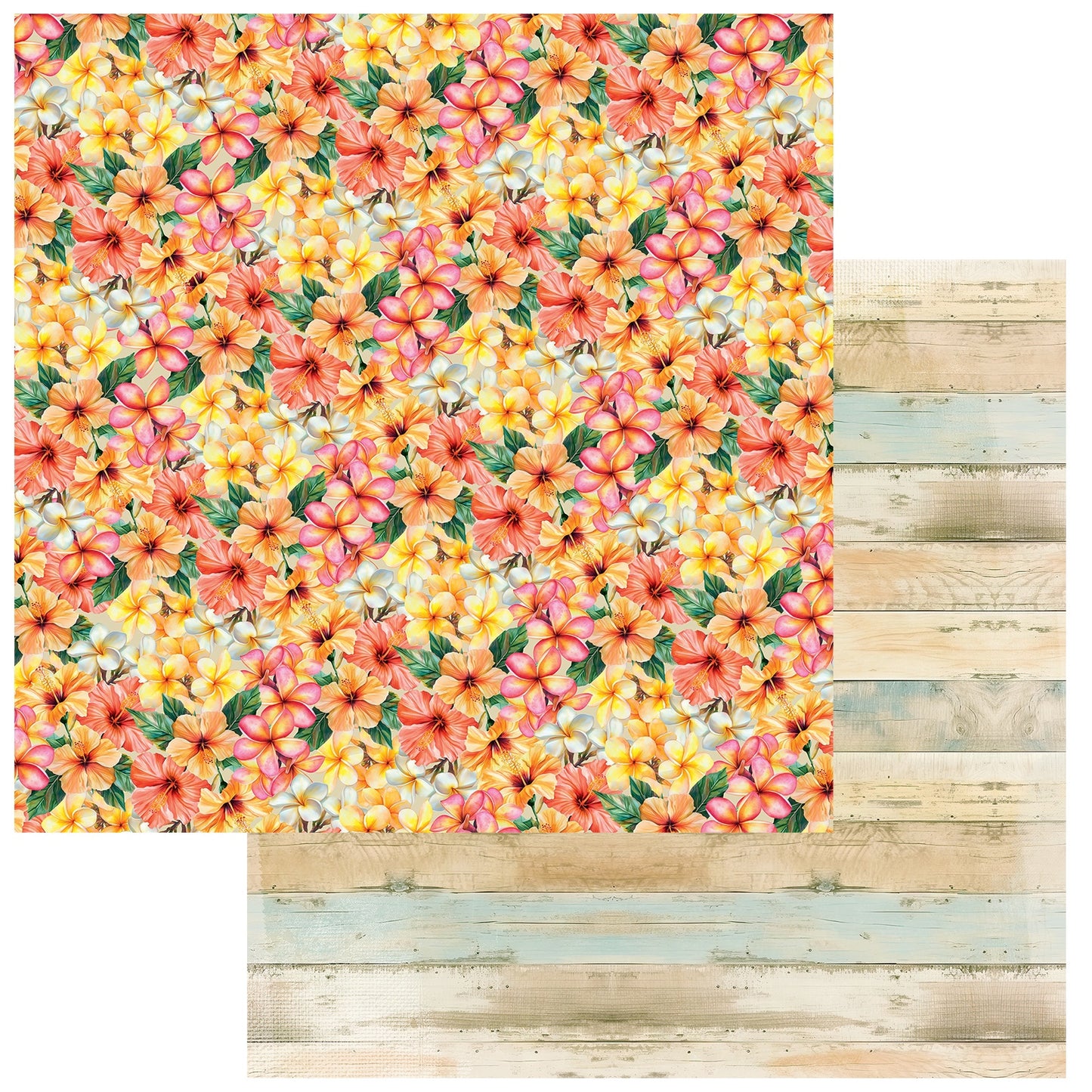 Beach Vibes Double-Sided Cardstock 12"X12"-Shoreline