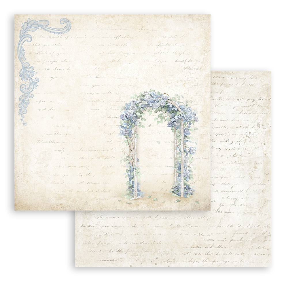 Stamperia Double-Sided Paper Pad 8"X8" 10/Pkg-Timeless