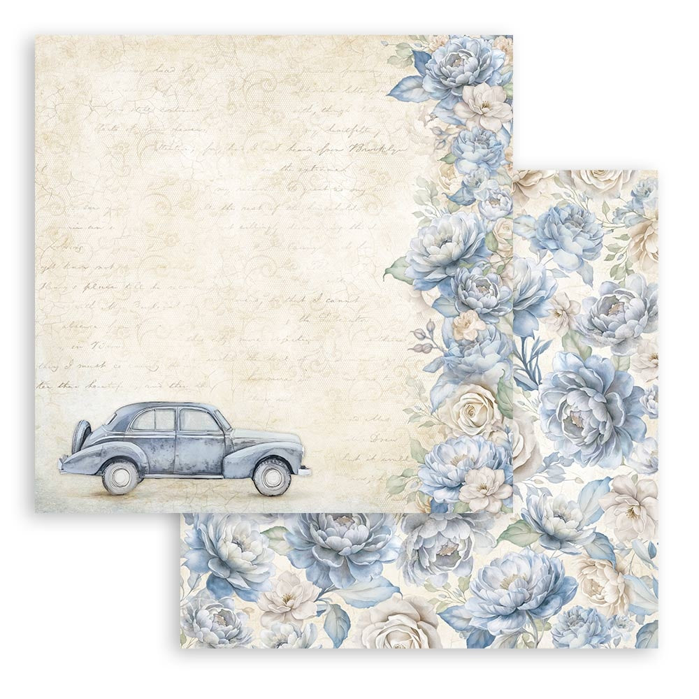 Stamperia Double-Sided Paper Pad 8"X8" 10/Pkg-Timeless