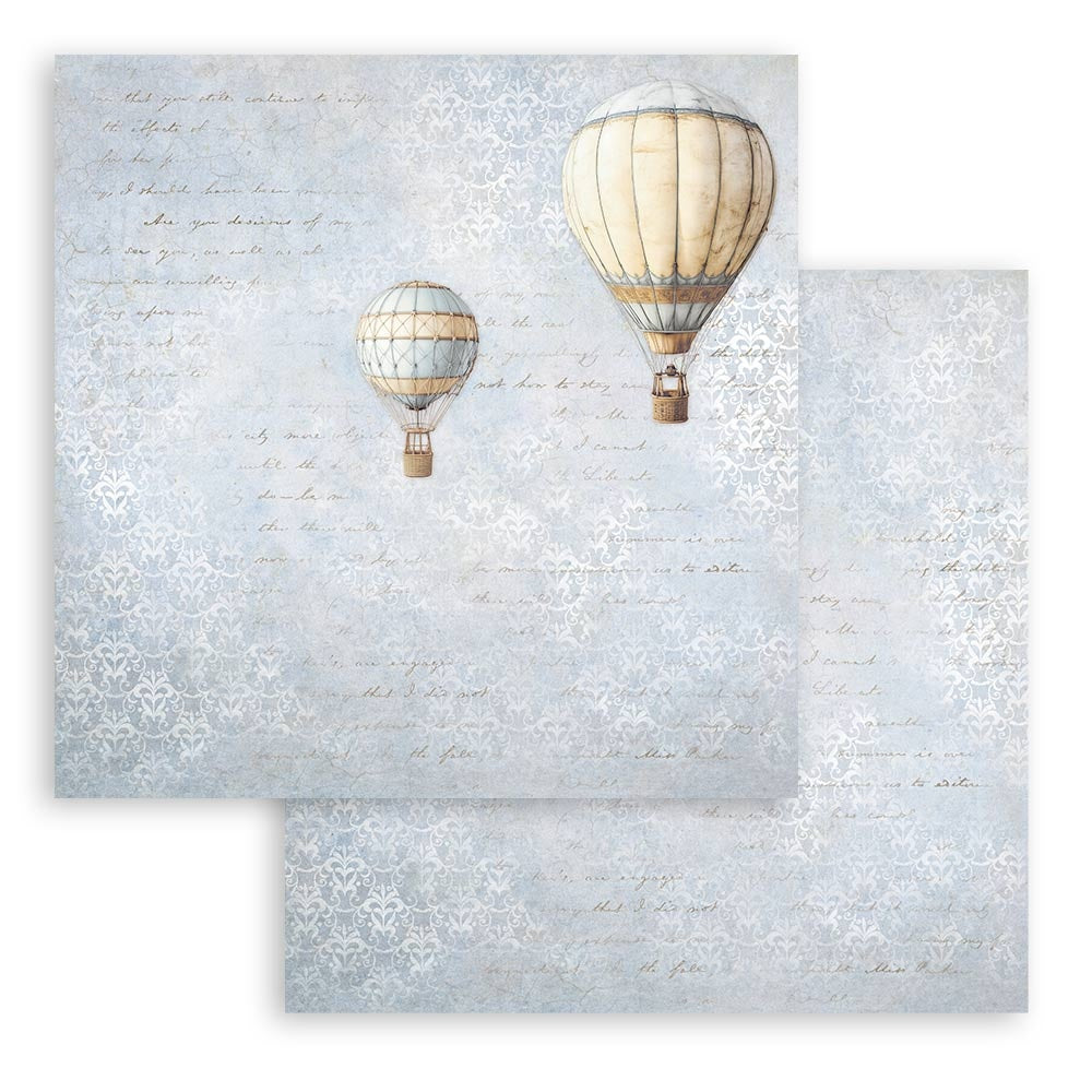 Stamperia Double-Sided Paper Pad 8"X8" 10/Pkg-Timeless