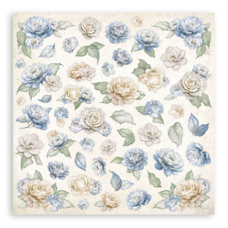 Stamperia Double-Sided Paper Pad 8"X8" 10/Pkg-Timeless