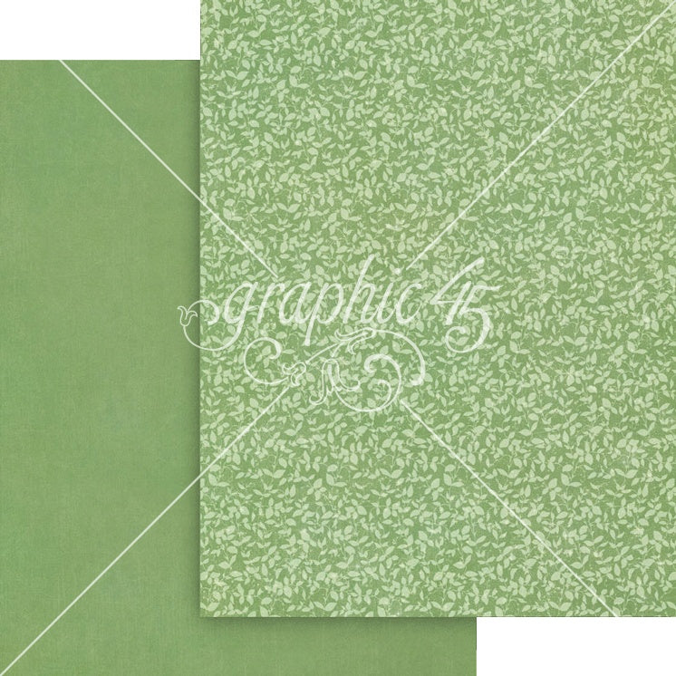 Graphic 45 Patterns & Solids Collection Pack 8.5"X11"-Fairy Boutique
