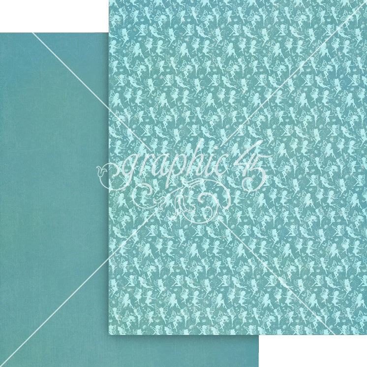Graphic 45 Patterns & Solids Collection Pack 8.5"X11"-Fairy Boutique
