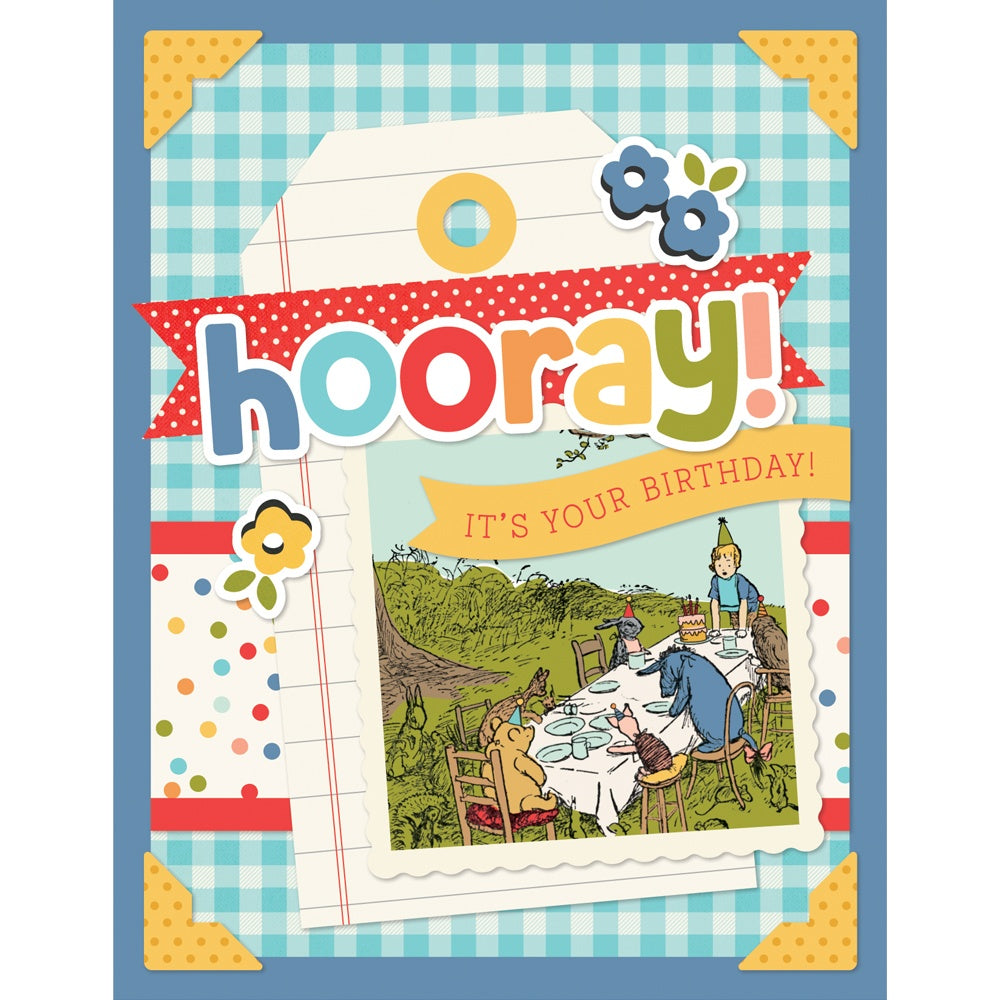 Simple Stories Simple Cards Card Kit-Say Cheese Classic Pooh Birthday