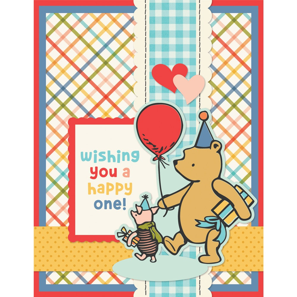 Simple Stories Simple Cards Card Kit-Say Cheese Classic Pooh Birthday