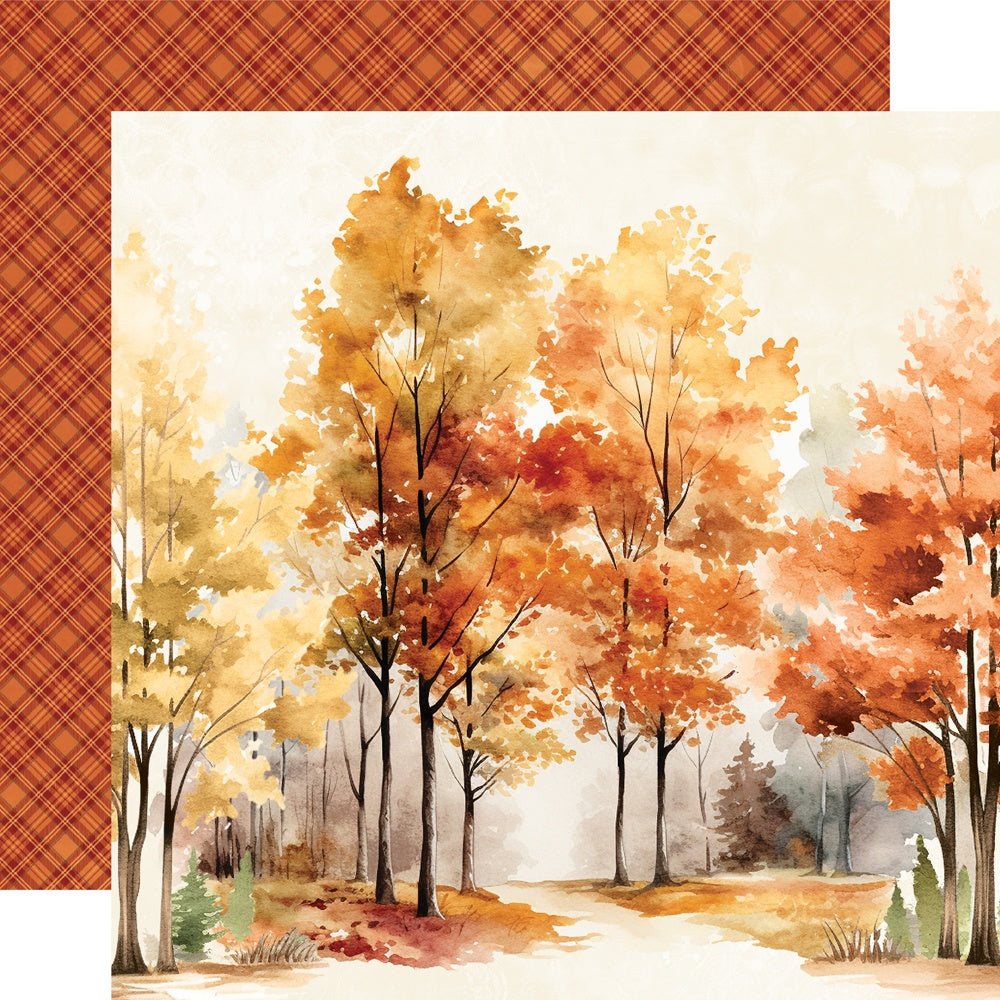 Simple Vintage Autumn Breeze Double-Sided Cardstock 12"X12"