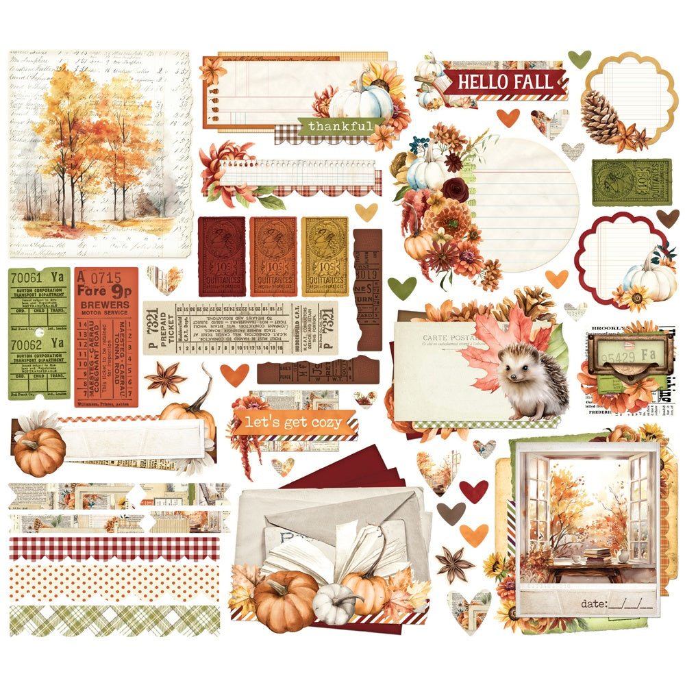 Simple Stories Ephemera-Simple Vintage Autumn Breeze