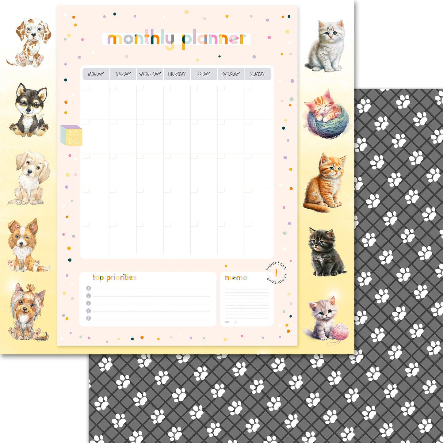 Memory Place Collection Pack 12"X12"-Pet Life