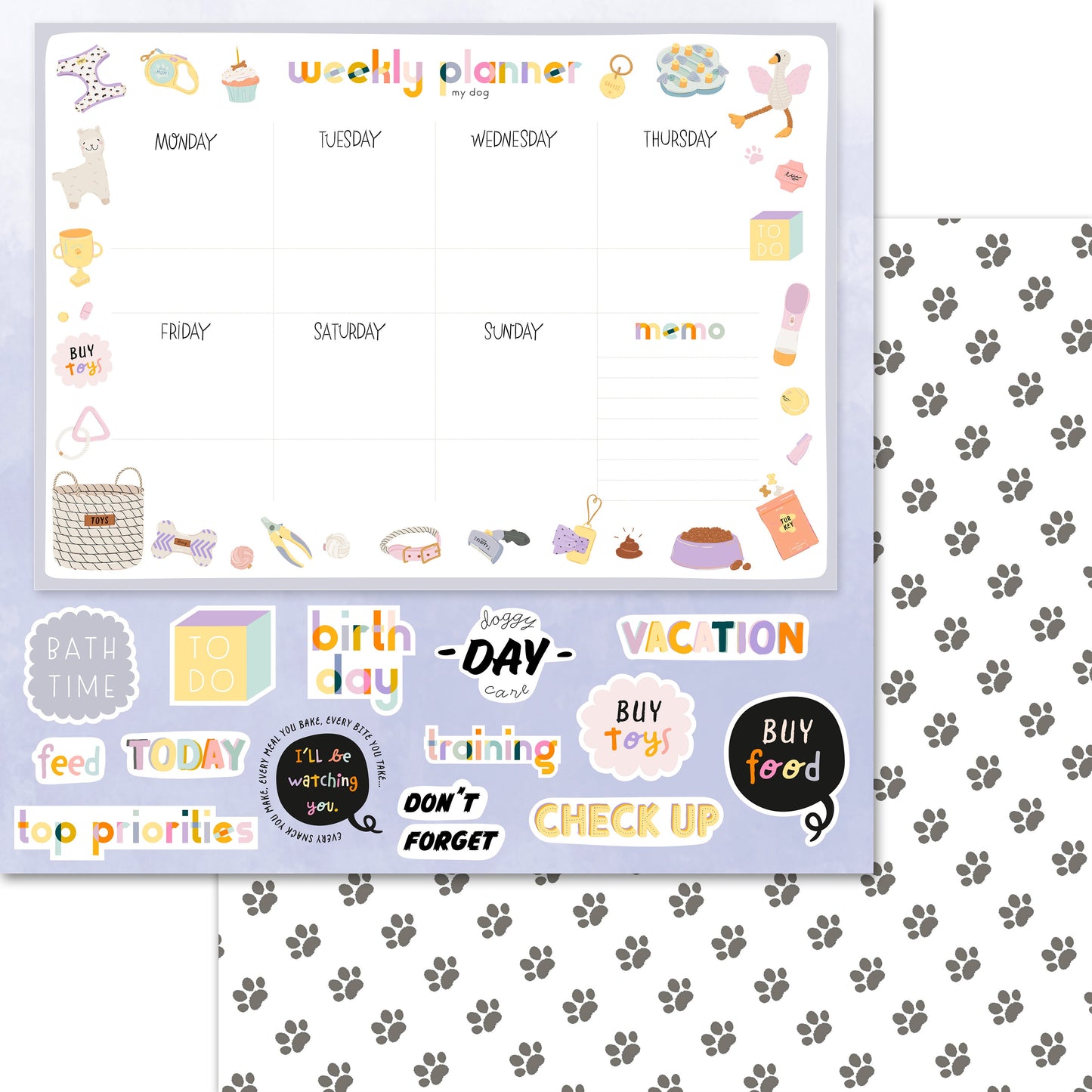 Memory Place Collection Pack 12"X12"-Pet Life