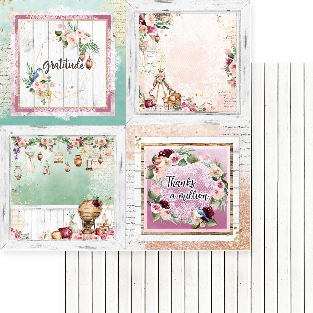 Memory Place Collection Pack 12"X12"-Gratitude