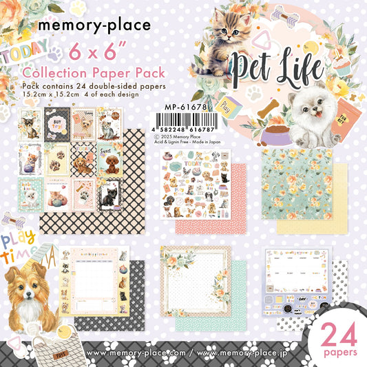 Memory Place Collection Pack 6"X6"-Pet Life
