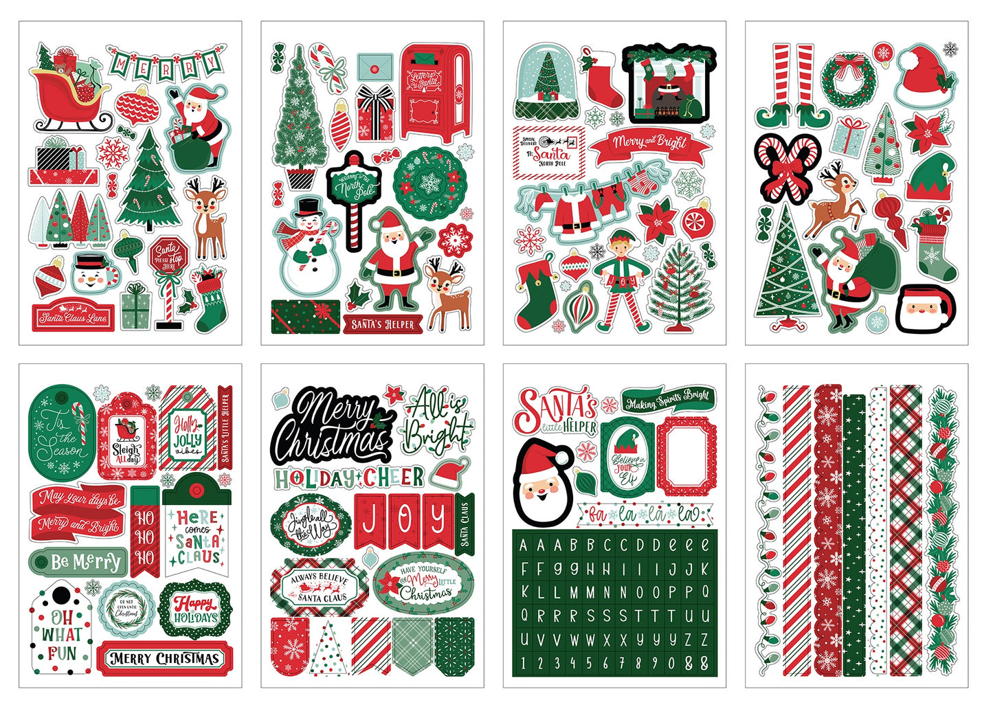 Echo Park Sticker Book-Christmas Express