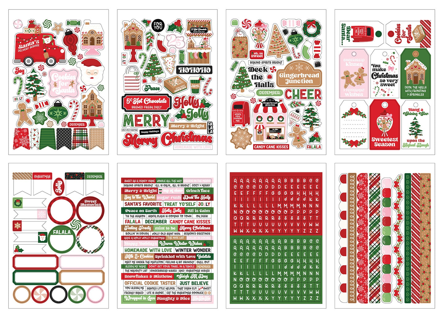 Echo Park Sticker Book-Santa's Christmas Delivery