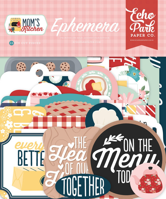 Echo Park Ephemera-Icons, Mom's Kitchen