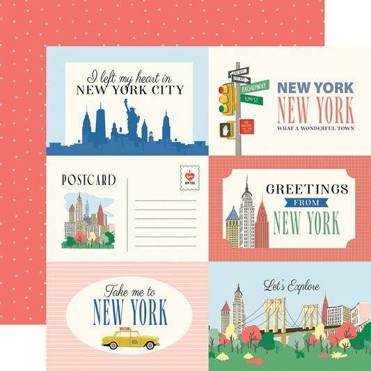 New York City Double-Sided Cardstock 12"X12"