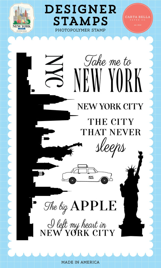 New York City Stamp Set-NYC