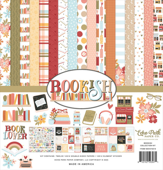 Echo Park Collection Kit 12"X12"-Bookish
