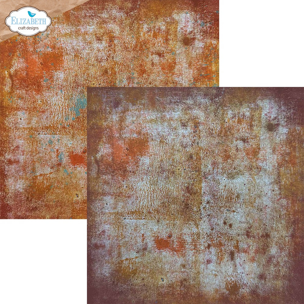 Elizabeth Craft Double-Sided Cardstock Pack 12"X12"-Backgrounds Volume 2