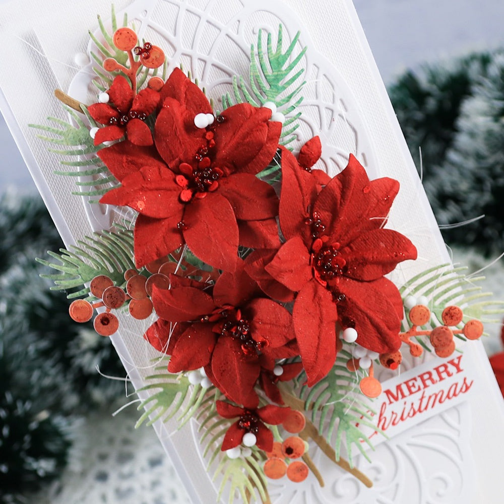 Elizabeth Craft Metal Die-Poinsettia