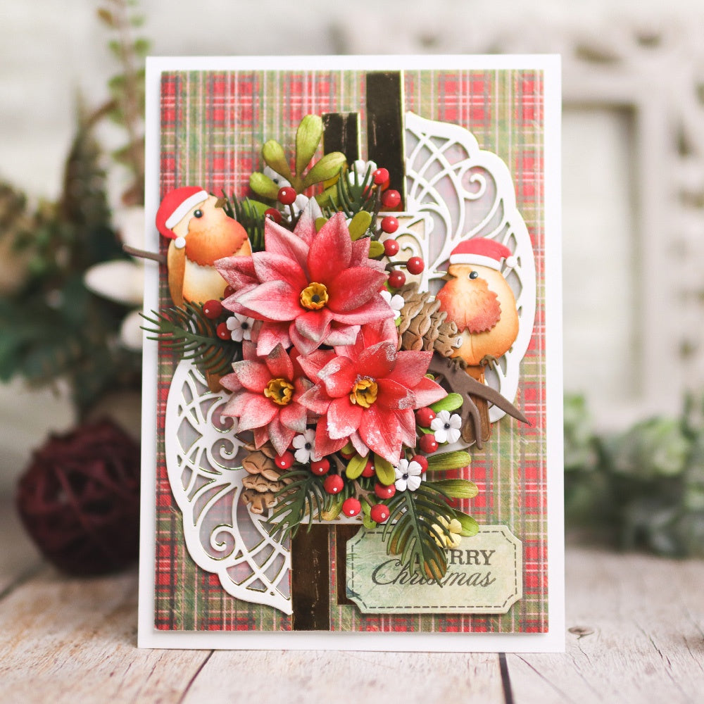 Elizabeth Craft Metal Die-Poinsettia