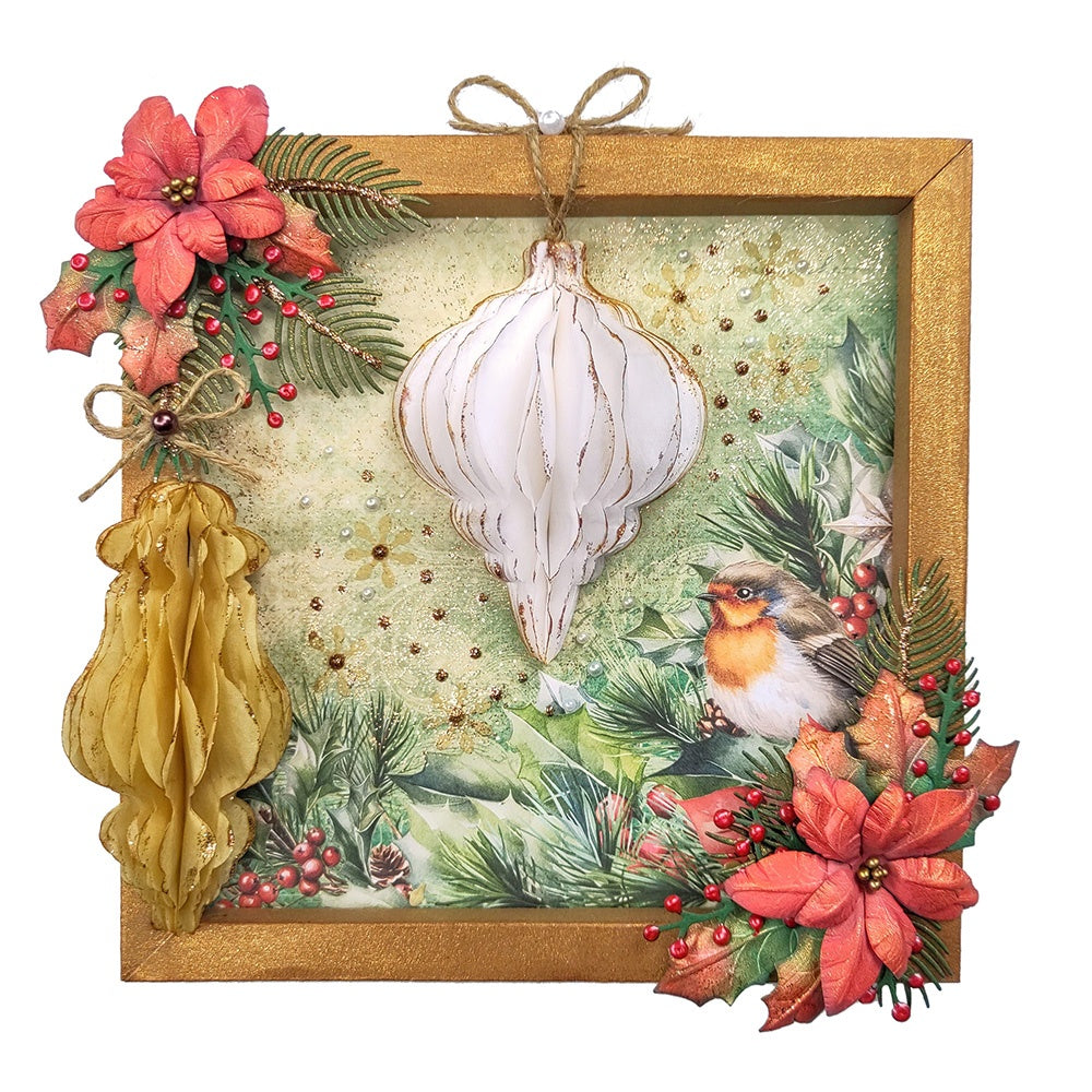 Elizabeth Craft Metal Die-Festive Ornaments