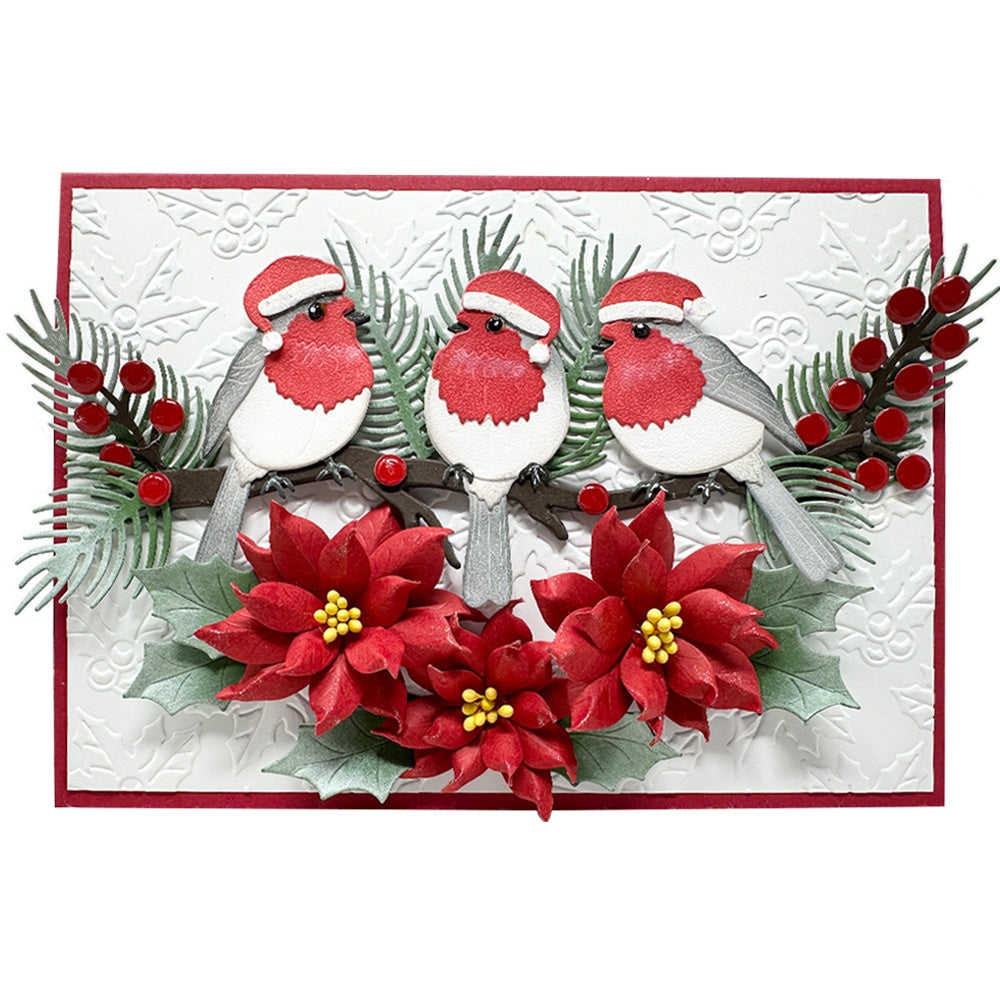 Elizabeth Craft Metal Die-Winter Greenery
