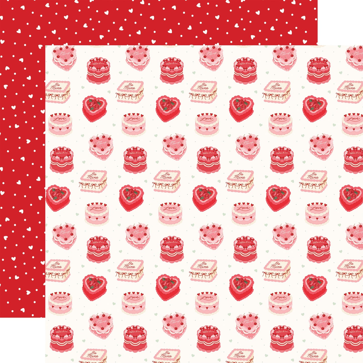 Carta Bella Be Mine Double-Sided Cardstock 12"X12"-Select Style