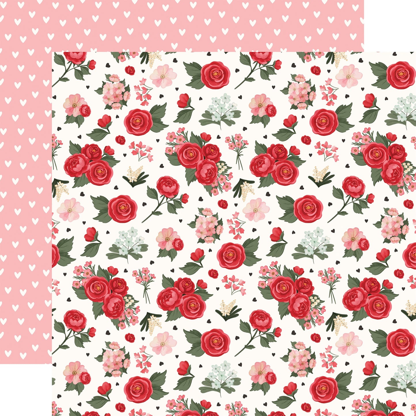 Carta Bella Be Mine Double-Sided Cardstock 12"X12"-Select Style