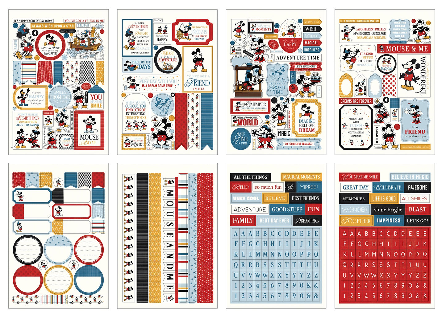 Echo Park Sticker Book-Mouse And Me