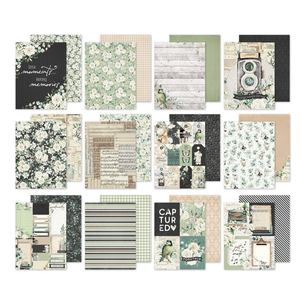 Simple Stories Paper Pad 6"X8"-Vintage Timeless Harmony